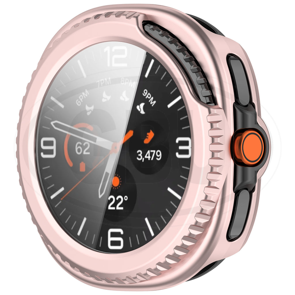 Samsung Galaxy Watch 8 Classic / Watch 8 Classic Sarung Full TPU Built-in Screen Protector Cover