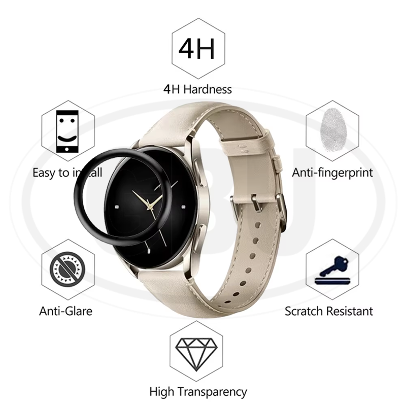 [2pcs] Xiaomi Watch S2 / Mi Watch S2 46mm / 42mm 3D Full Cover Screen Protector - Full Screen
