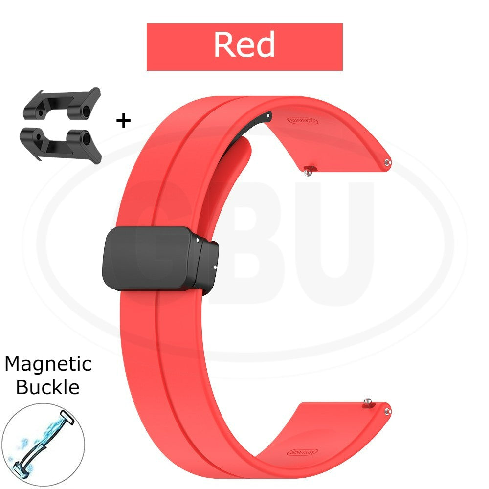 Compatible with Amazfit TRex / T-Rex Pro / T-Rex / TRex Pro Soft Silicone Strap Band  - A1919 / A1918-22mm (NOT ORIGINAL)