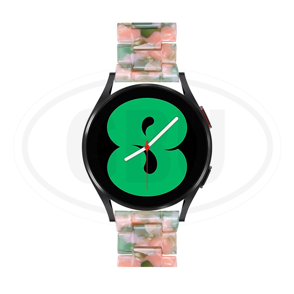 Resin Transparent Loop Watch Strap Band for model Amazfit / Coros / Fossil / Garmin / Huawei / Realme / Samsung / Xiaomi