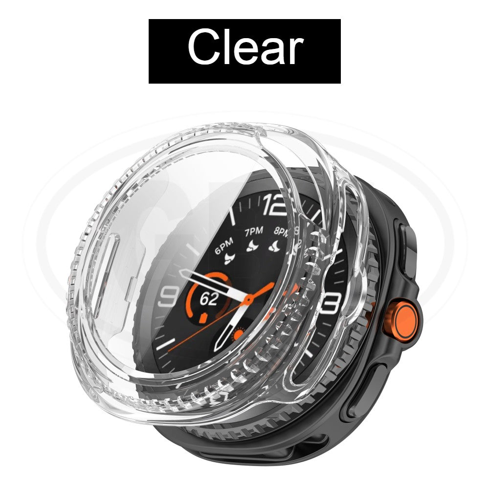 Samsung Galaxy Watch 8 Classic / Watch 8 Classic Sarung Full TPU Built-in Screen Protector Cover