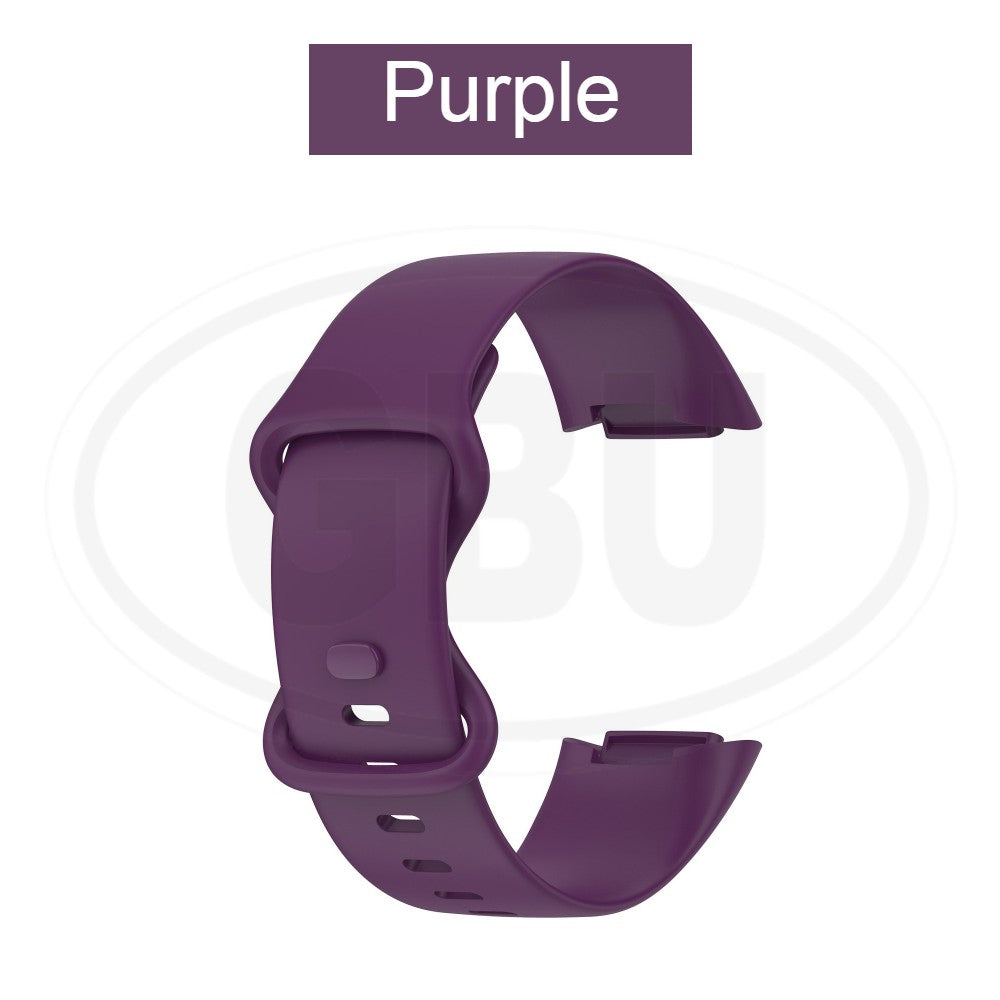Fitbit Charge 6 / Fitbit Charge 5 Smart Watch Soft Silicone Replacement Band Strap - Small size