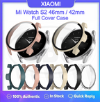 Xiaomi Watch S2 46mm / Xiaomi Watch S2 42mm / Mi Watch S2 Full Cover Case 2-in-1 with Tempered Glass Protector Screen