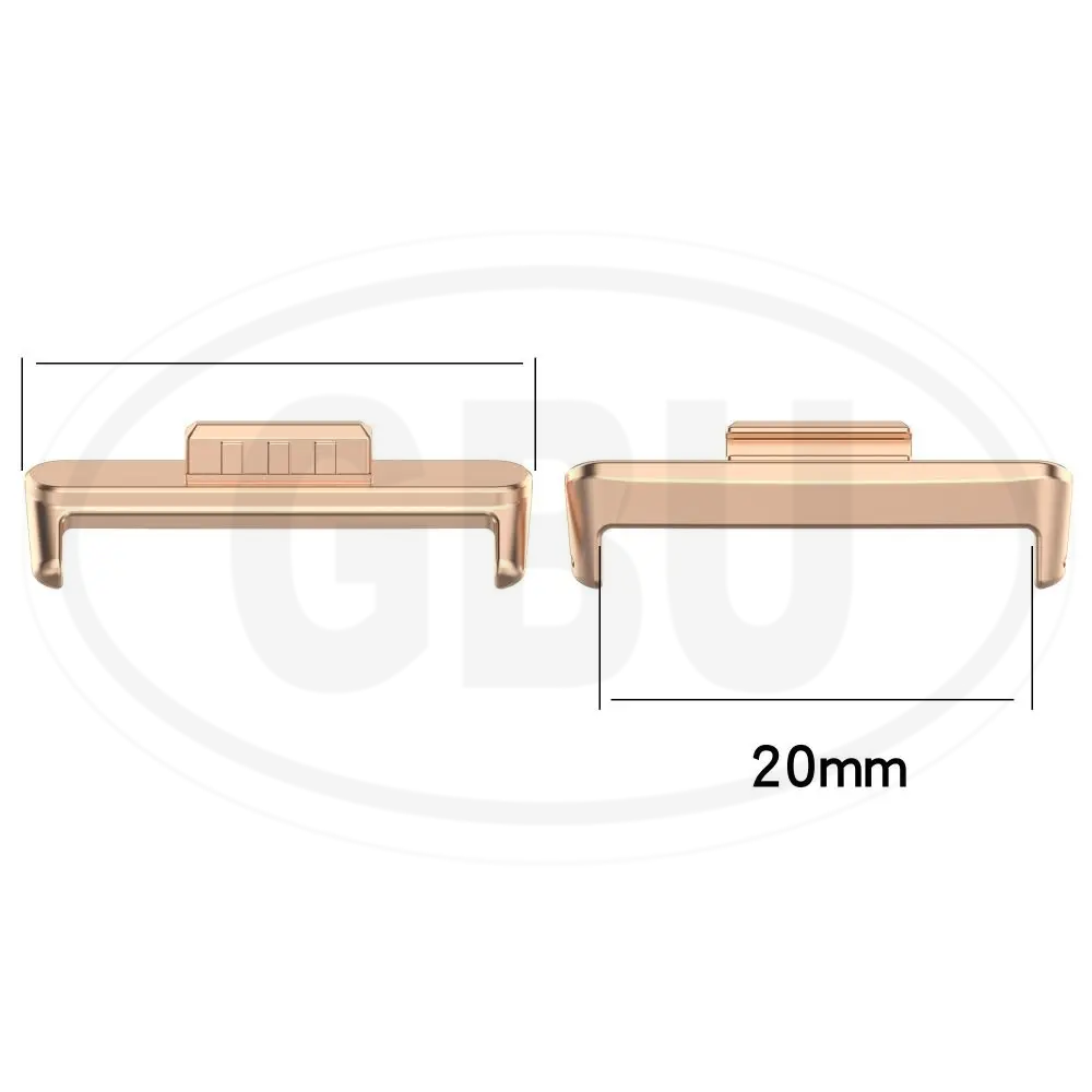 Huawei Watch Fit 5 Pro / Fit 5 / Fit 4 Pro / Fit 4 / Fit 3 Metal Watch Band Strap Connector 20mm Adapter - 2pcs