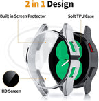 Samsung Galaxy Watch 4 40mm / Watch 4 44mm / R860 / R870 TPU Full Cover Case Protector - Full Screen Protection Cover