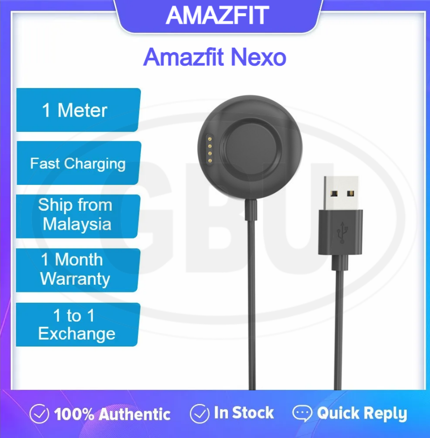 Amazfit Nexo Smart Watch USB Magnetic Charger Dock Cradle Cable (High Quality)