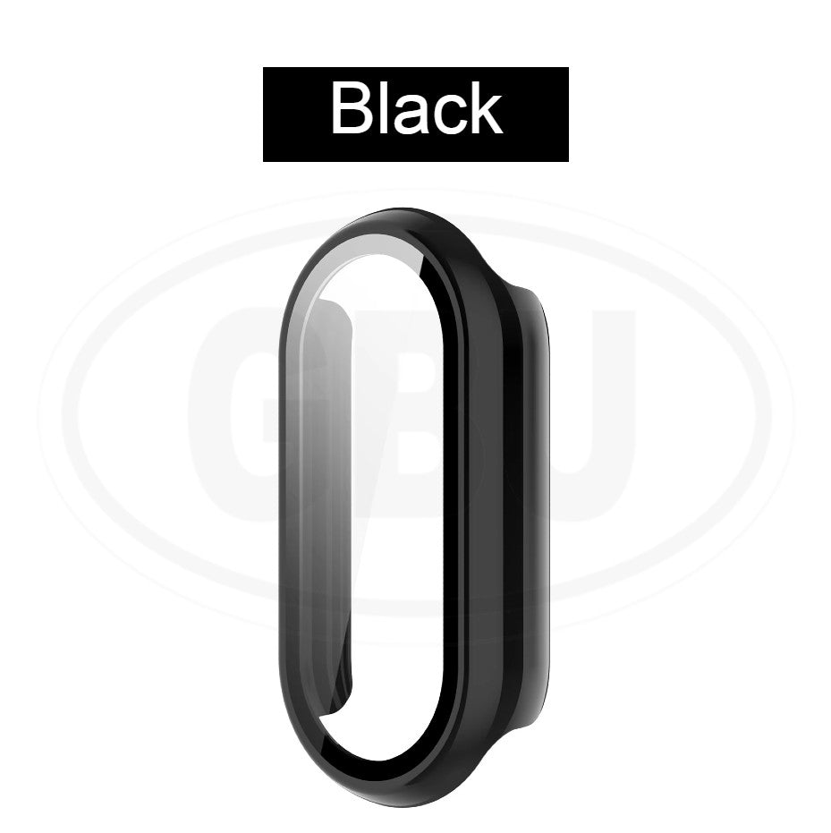 Xiaomi Smart Band 9 / Mi Band 9 Full Cover Case 2-in-1 with Tempered Glass Protector Screen