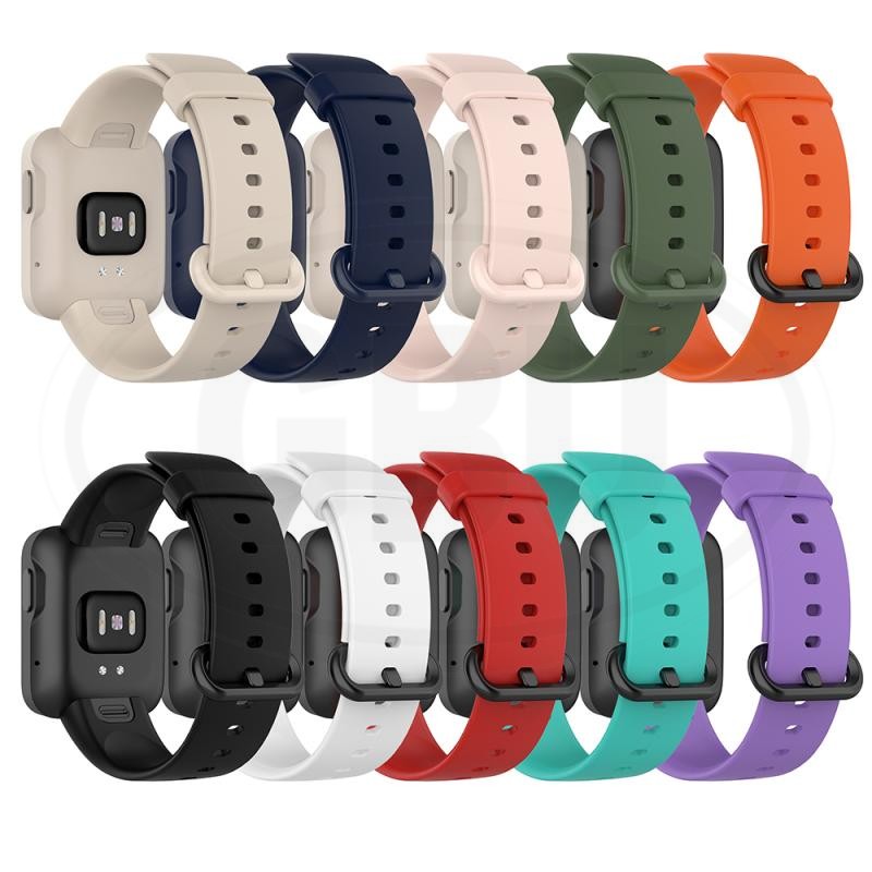 Compatible with Xiaomi Redmi Watch 2 lite / Redmi Watch 2 / Redmi Watch Smartwatch Tali Silikon Lembut / Watch Strap High Quality (NOT ORIGINAL)