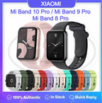 Xiaomi Smart Band 10 Pro / Xiaomi Smart Band 9 Pro / Xiaomi Smart Band 8 Pro Tali Silikon Lembut / Watch Strap