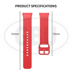 Samsung Galaxy Fit 3 / SM-R390 / Galaxy Fit3 / R390 / Smart Watch Silicone Sport Replacement Strap Band