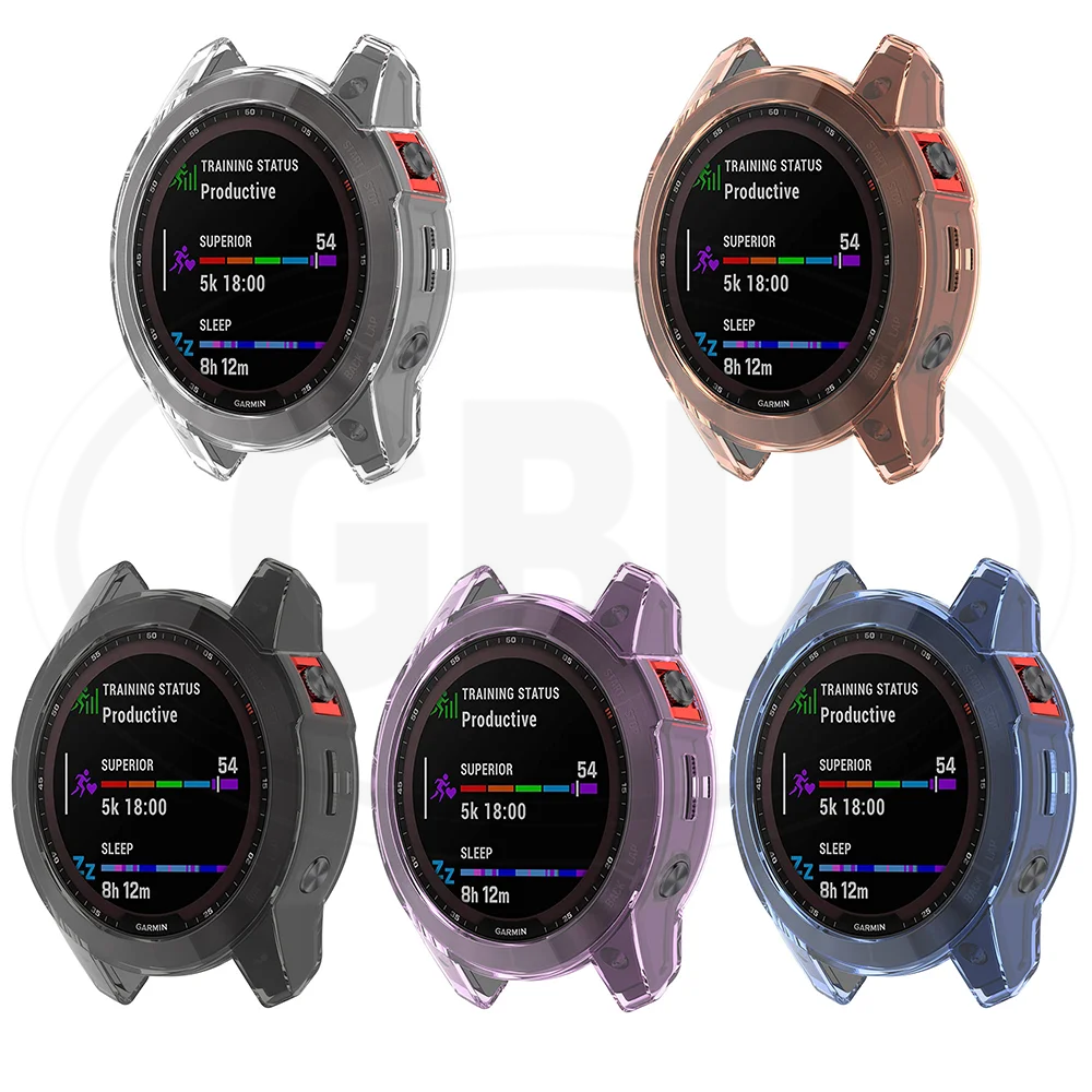 Garmin Epix Gen 2 / Epix (Gen 2) TPU Half Cover Protector Case - No Screen
