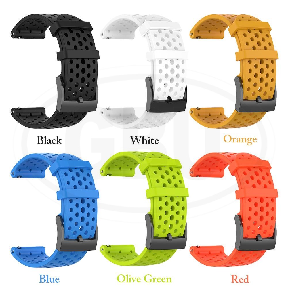 Suunto 9 / Suunto 7 / Suunto 9 Baro / Core Alpha / D5 / Spartan Sport Wrist HR Strap 24mm Strap Suunto Tali Jam