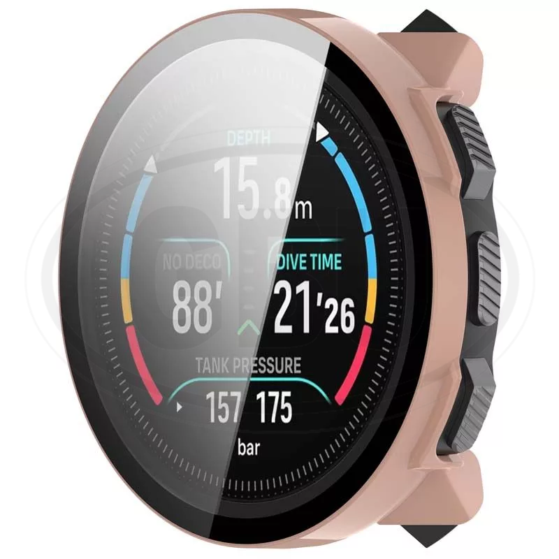 Suunto Nautic S Sarung Full Built-in Tempered Glass Cover