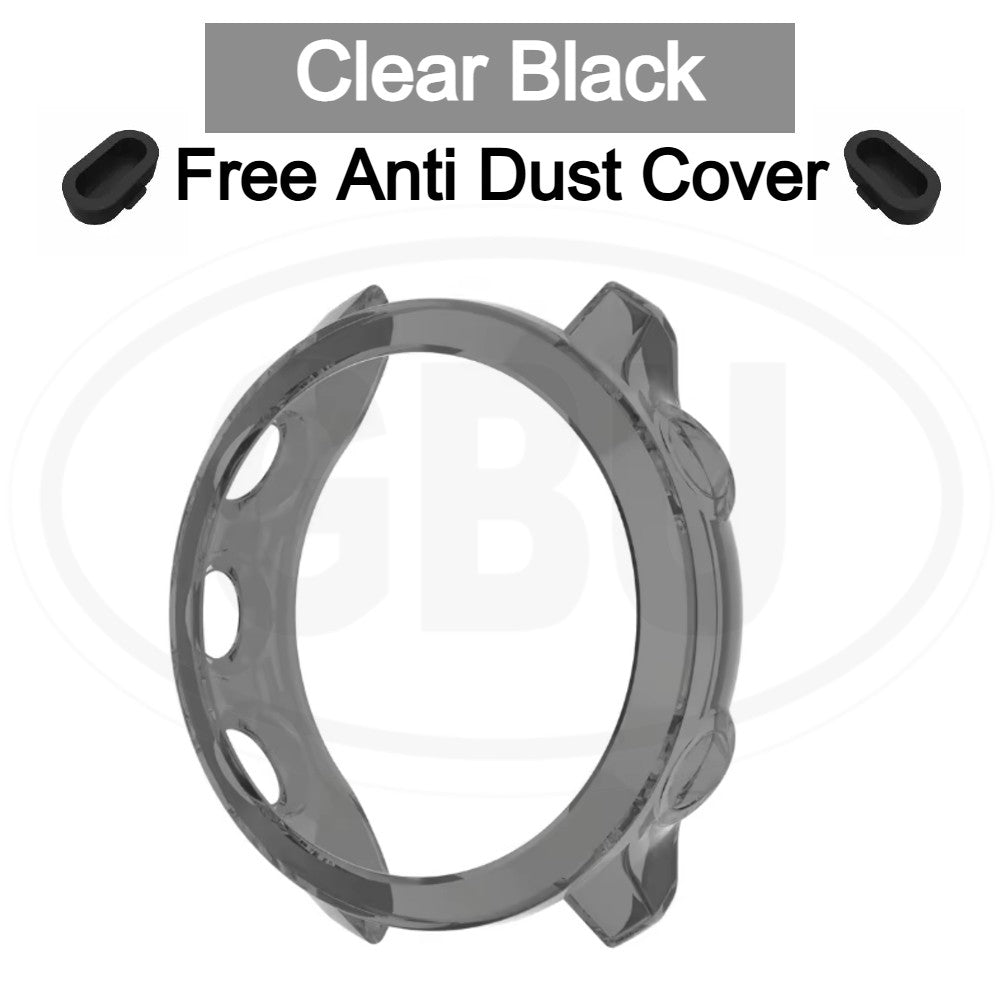 Garmin Forerunner 55 / Forerunner 158 Sarung Half TPU - No Screen  PERCUMA Anti-Dust Cover