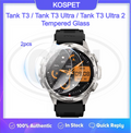 [2pcs] Kospet Tank T3 / Tank T3 Ultra / Tank T3 Ultra 2 Screen Protector HD Tempered Glass