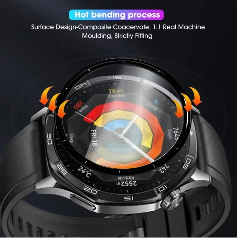 < 2pcs > Huawei Watch 5 42mm / Watch 5 46mm 3D Full Cover Screen Protector - Full Screen