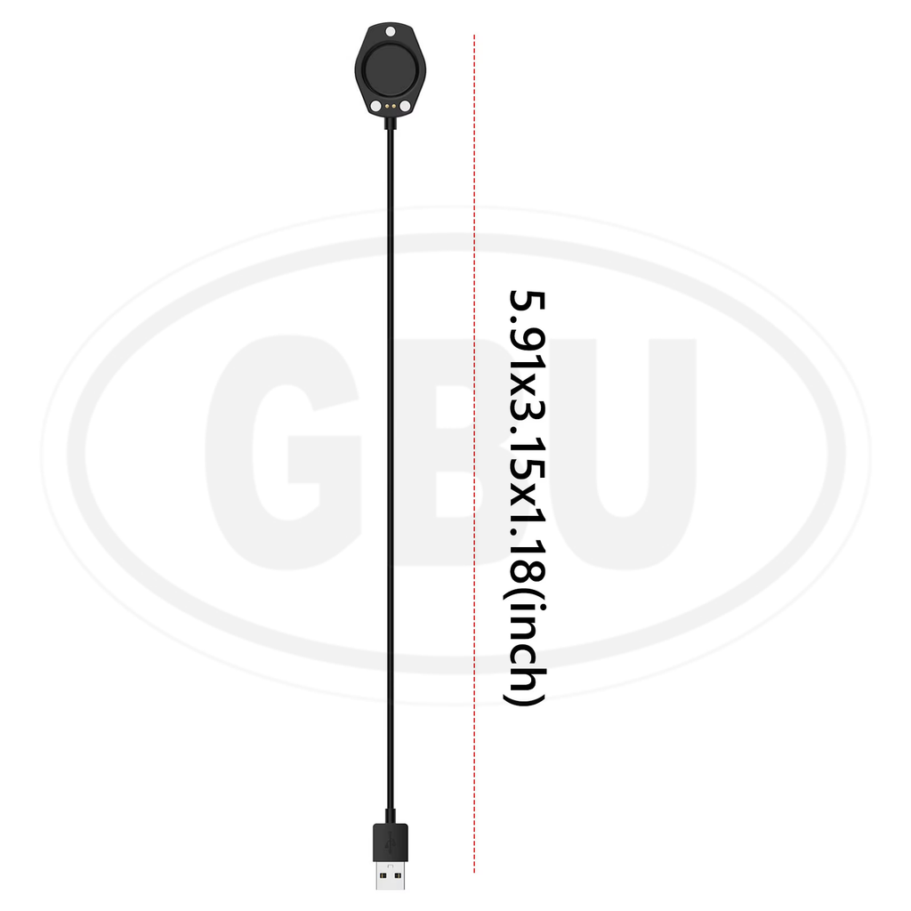 Suunto Race 2 / Suunto Vertical 2 USB Magnetic Charger Dock Cradle Charging Cable