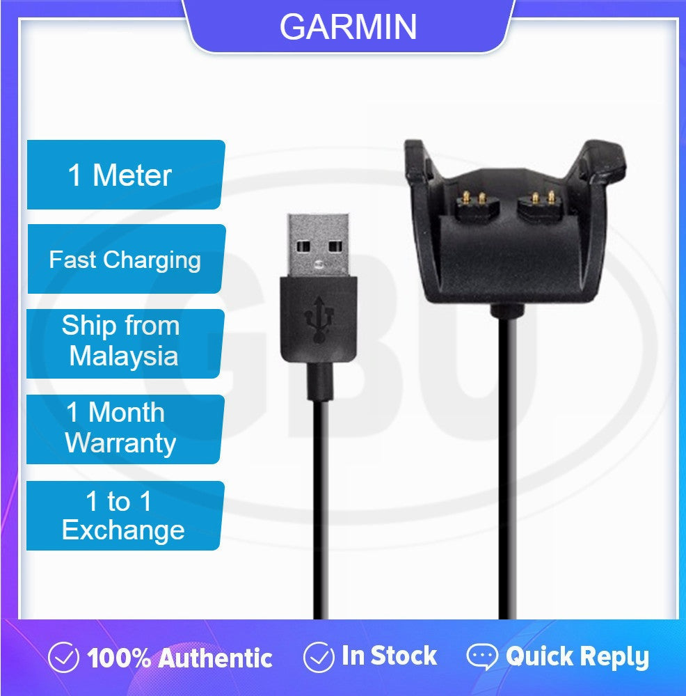 Garmin Vivosmart HR / HR Charger USB Charging Cable - 100cm ( High Quality )