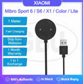 Xiaomi Mibro Sport 6 / Mibro S6 / Mibro X1 / Mibro Color / Mibro Lite USB Magnetic Charger Dock Cradle Cable