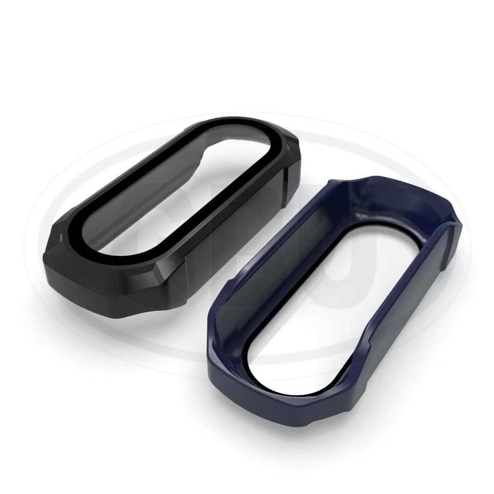 Amazfit Band 5 Case Sarung Full Built-in Tempered Glass Cover