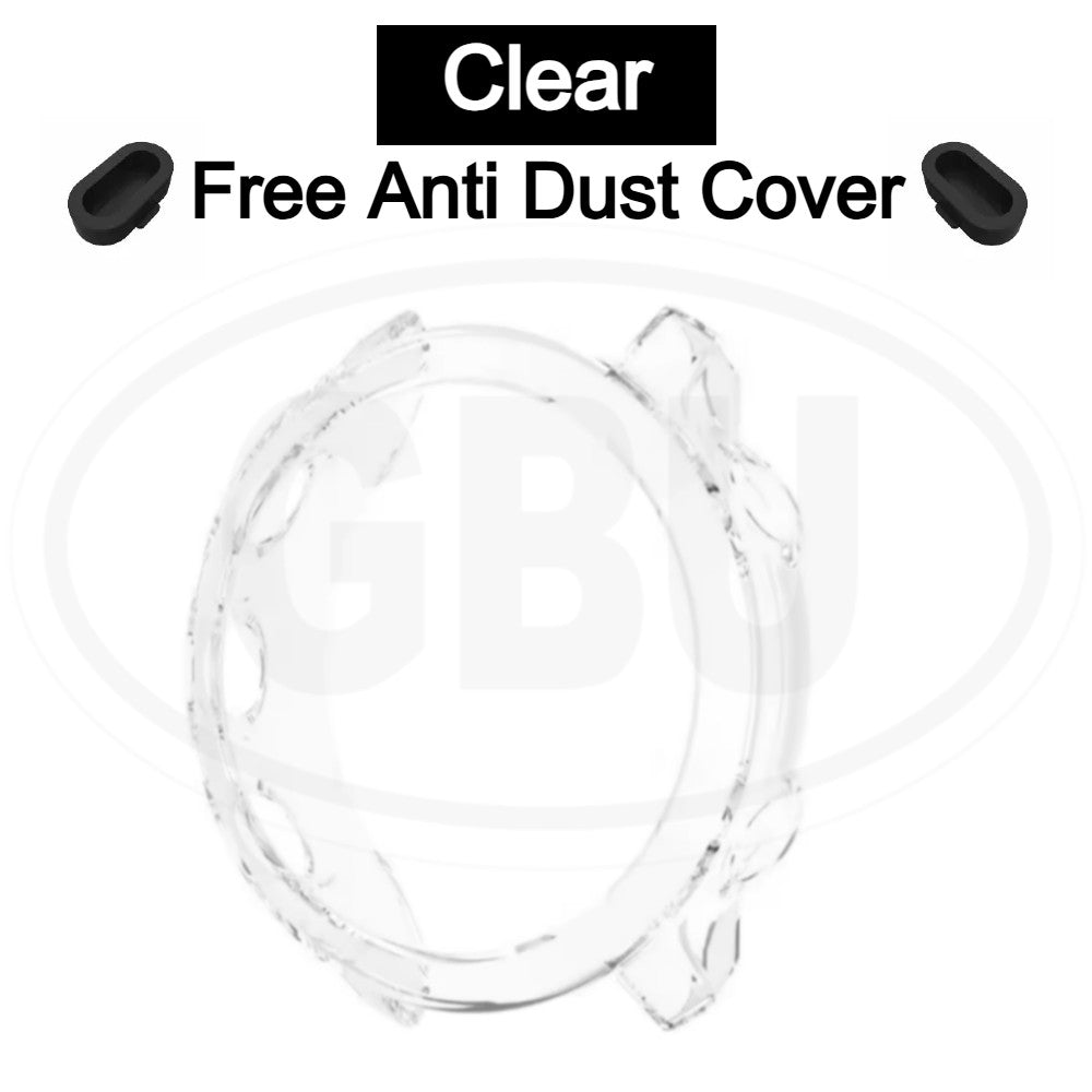 Garmin Forerunner 55 / Forerunner 158 Sarung Half TPU - No Screen  PERCUMA Anti-Dust Cover
