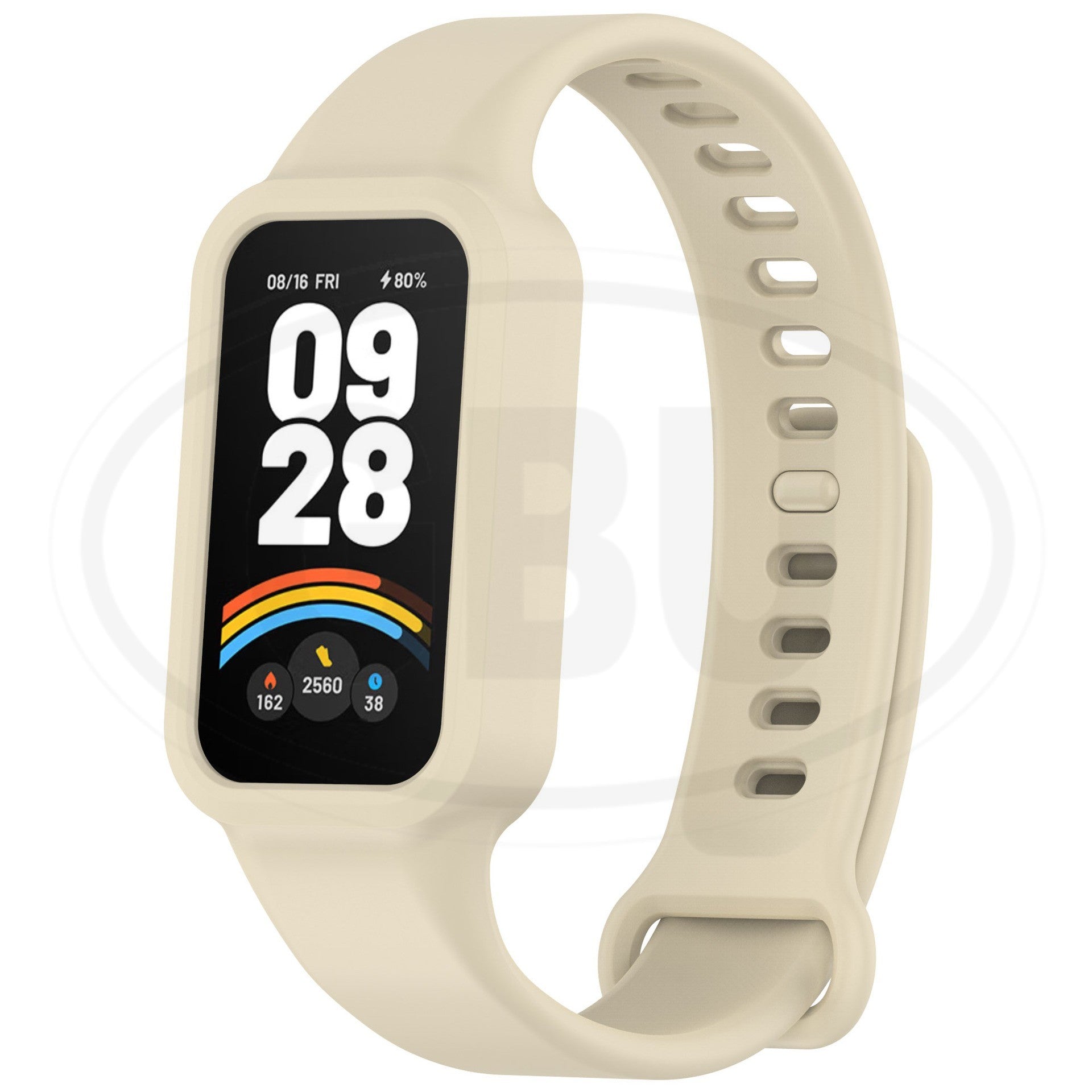 Compatible with Xiaomi Smart Band 9 Active / Mi Band 9 Active Soft Silicone Replacement Strap Band (NOT ORIGINAL)