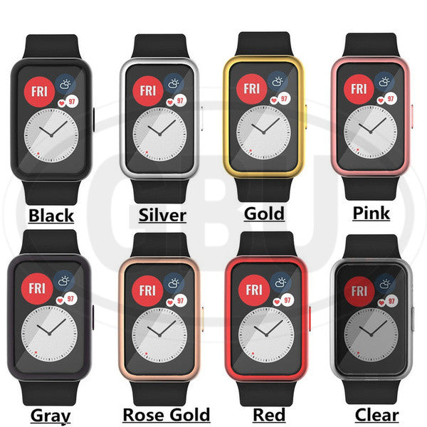 HUAWEI Watch Fit TPU Full Cover Protector Case (Protection Frame Fit Shockproof )