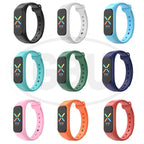 OPPO Band Silicone Wristband Replacement Strap Band - Black Color Buckle