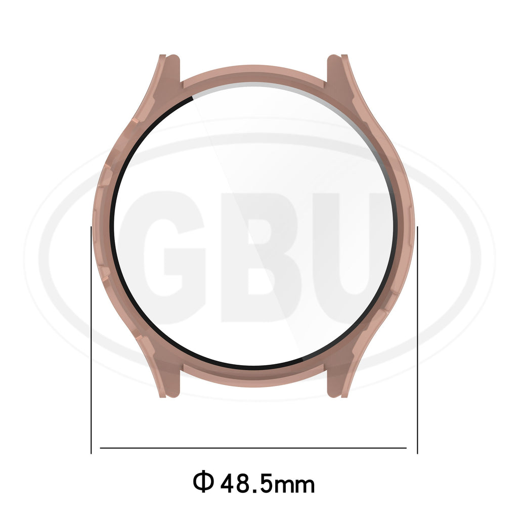Xiaomi Watch S1 Pro / Mi Watch S1 Pro 2-in-1 Full Cover Case with Tempered Glass Protector Screen