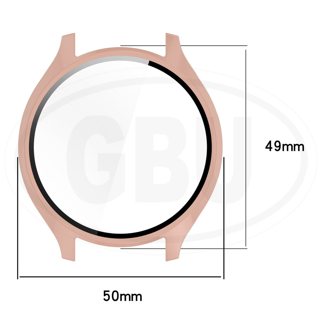 Xiaomi Watch 2 / Mi Watch 2 Full Cover Case with Tempered Glass Protector Screen - 2-in-1 TPU Cover