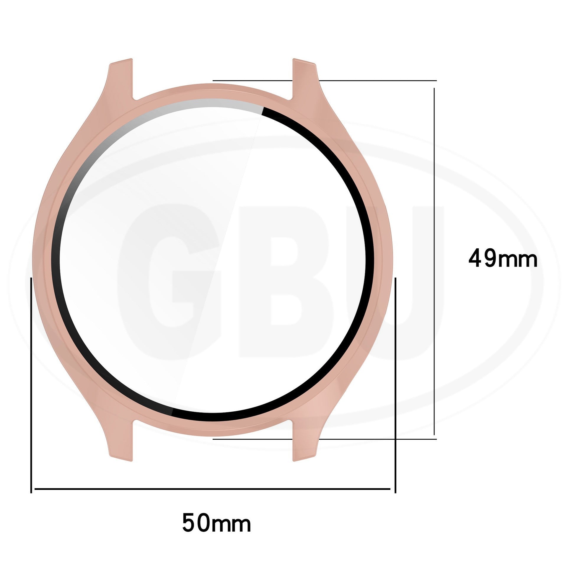 Xiaomi Watch 2 / Mi Watch 2 Full Cover Case with Tempered Glass Protector Screen - 2-in-1 TPU Cover