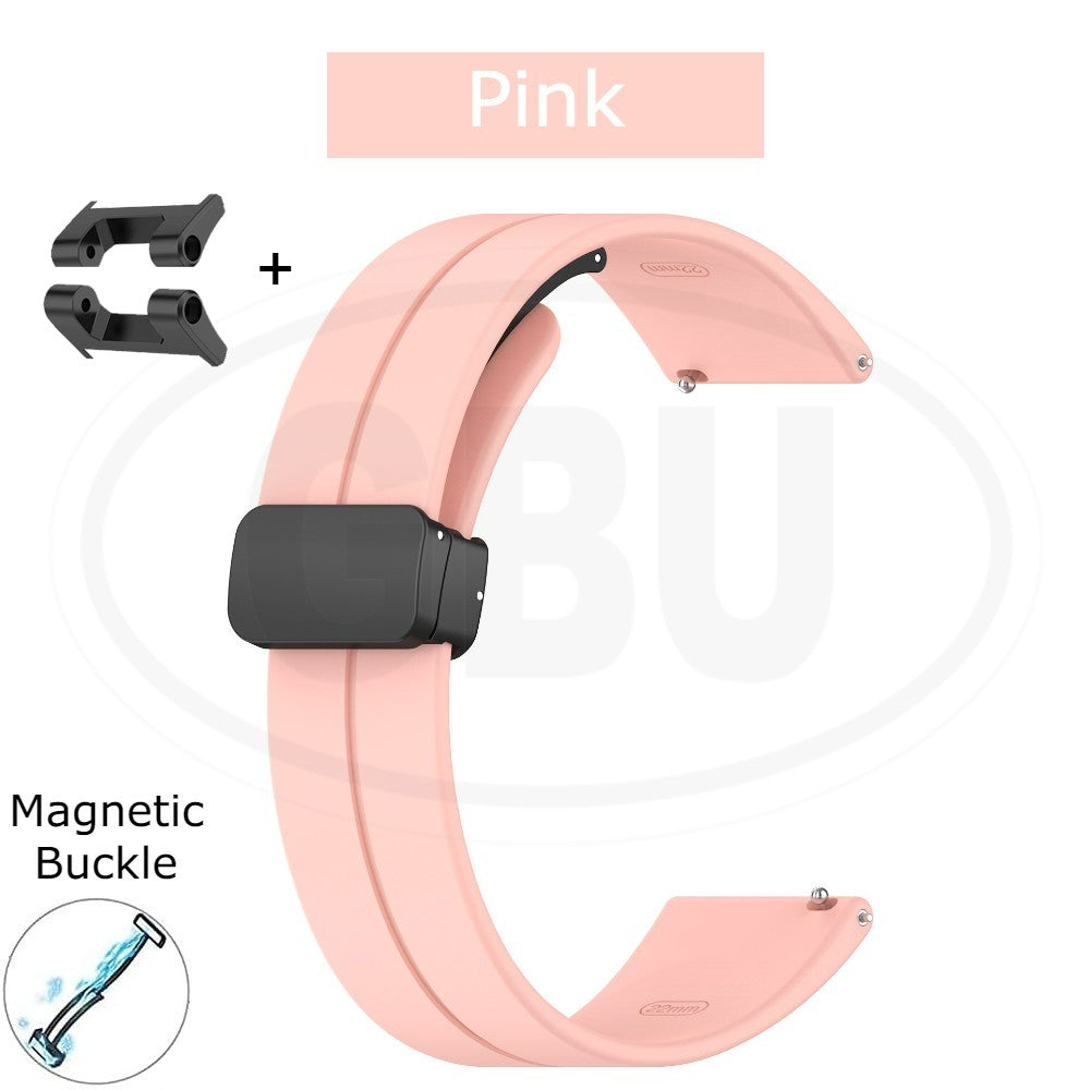 Compatible with Amazfit TRex / T-Rex Pro / T-Rex / TRex Pro Soft Silicone Strap Band  - A1919 / A1918-22mm (NOT ORIGINAL)