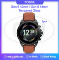 [2pcs] Fossil Gen 6 42mm / Gen 6 44mm Screen Protector HD Tempered Glass