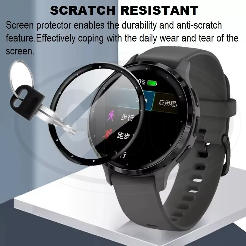[2pcs] Garmin Venu 3 45mm / Venu 3S 41mm 3D Full Cover Screen Protector - Full Screen