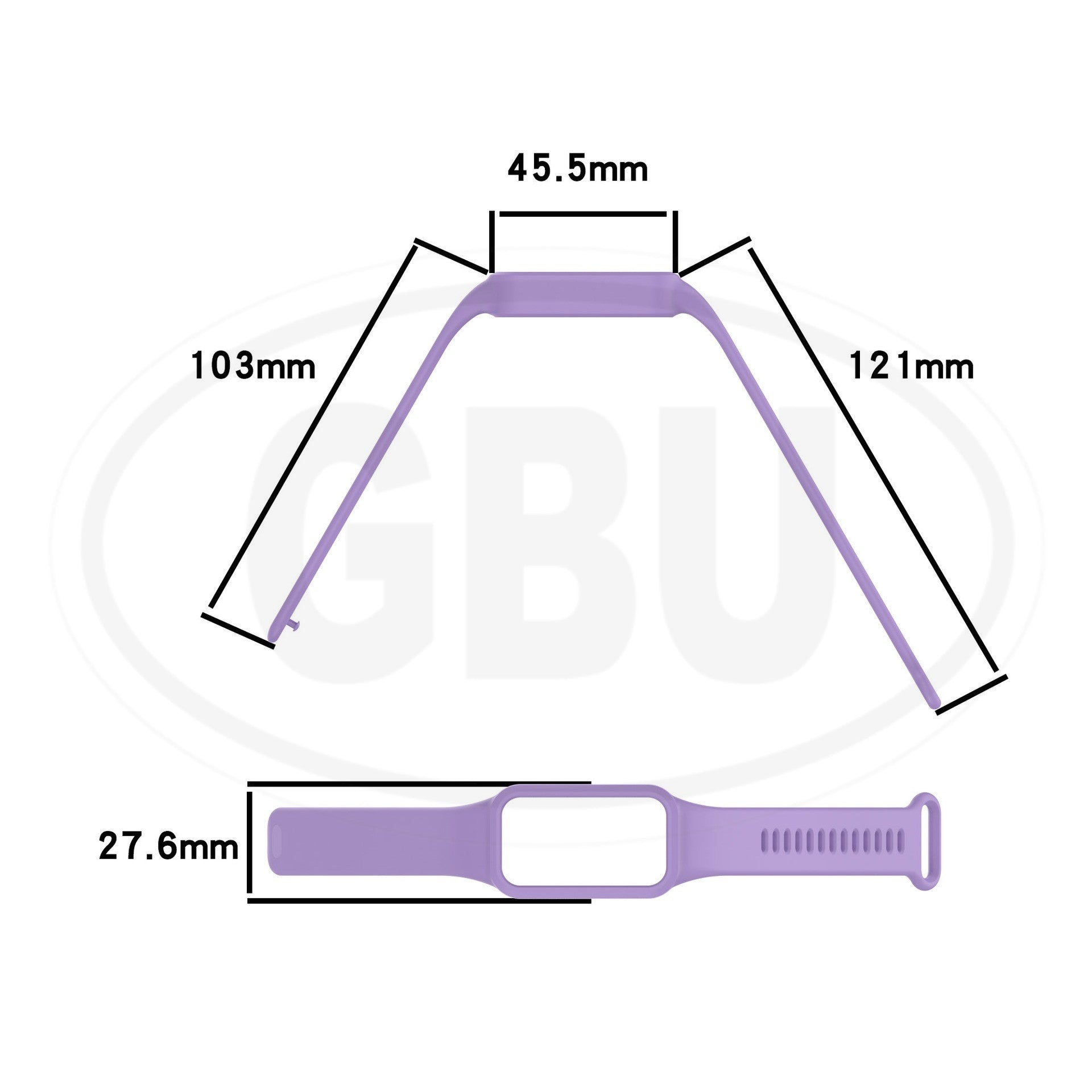 Compatible with Xiaomi Smart Band 9 Active / Mi Band 9 Active Soft Silicone Replacement Strap Band (NOT ORIGINAL)
