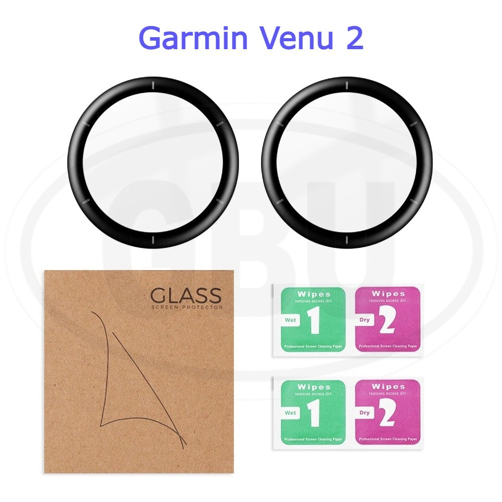 [2pcs] Garmin Venu 2 / Venu 2S 3D Full Cover Screen Protector - Full Screen