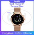 [2pcs] Fossil Gen 5 Julianna HR Screen Protector HD Tempered Glass