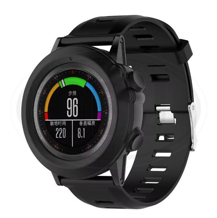 Garmin Fenix 3 / Garmin Fenix 3 HR Sarung Half TPU / Silicone Half Cover - No Screen Cover