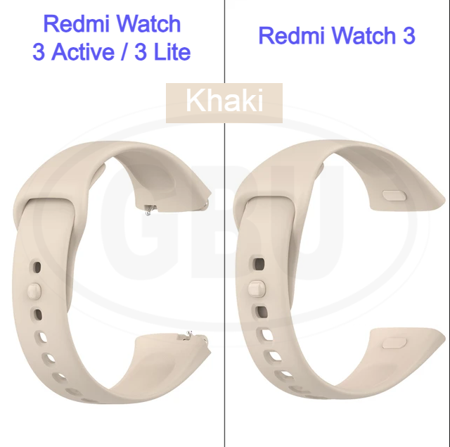 Xiaomi Redmi Watch 3 Active /  Redmi Watch 3 Smart Watch Soft Silicone Replacement Strap Band
