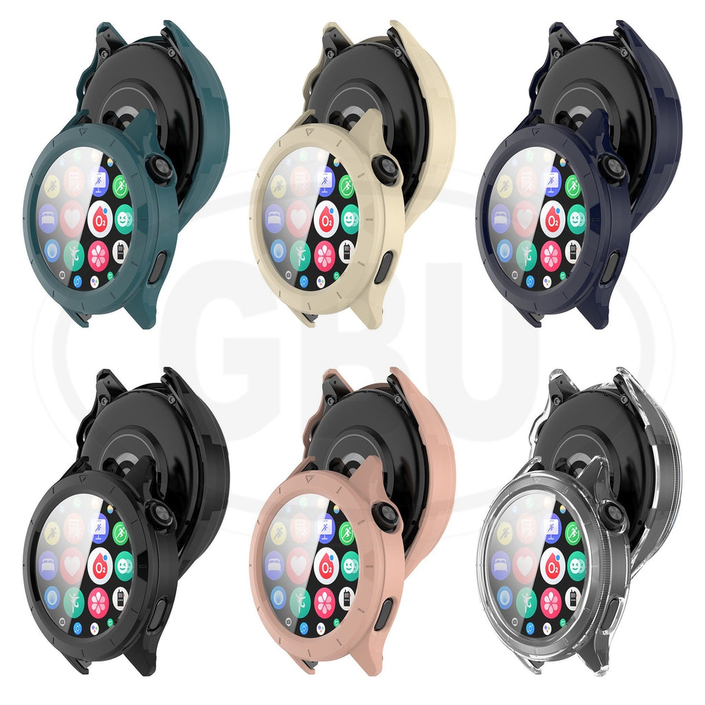 Xiaomi Watch S4 / Mi Watch S4 41mm Full Cover Case with Tempered Glass Protector Screen - 2-in-1 TPU Cover