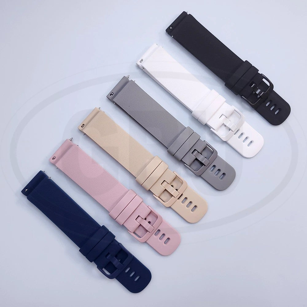 Fitbit Versa / Versa Lite / Versa 2 Tali Silikon Lembut / Woven Fabric Strap / Leather / Milan Loop Watch Strap - 22mm
