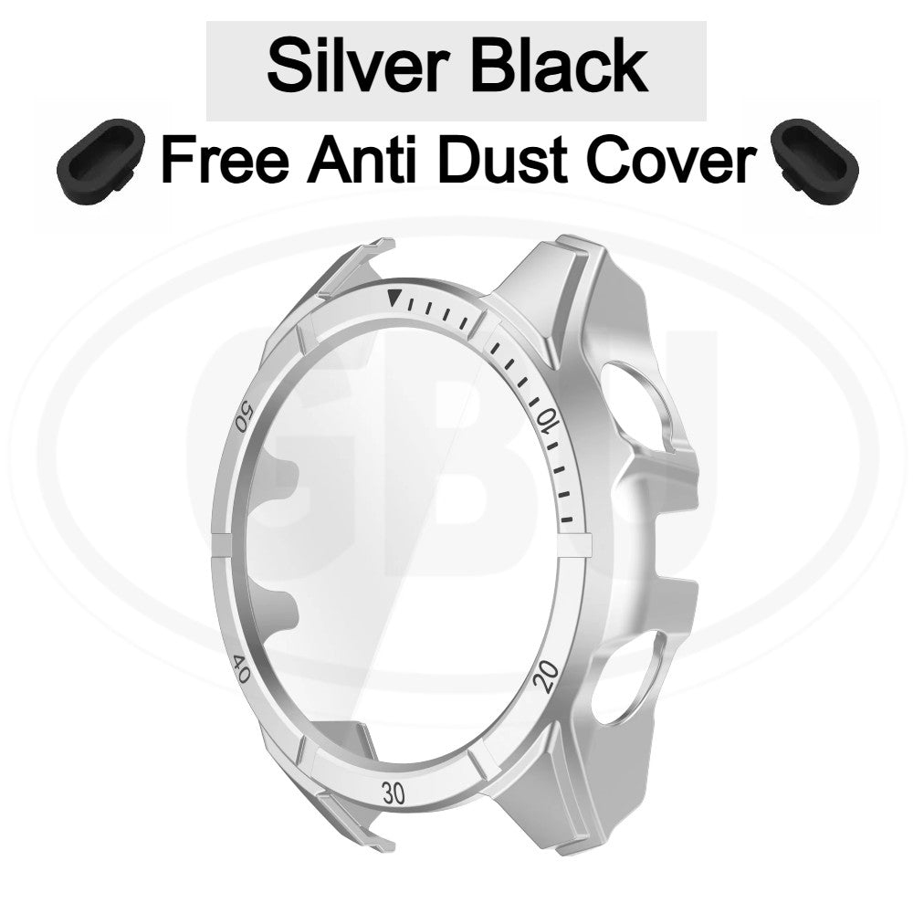 Garmin Tactix 8 47mm / Tactix 8 51mm / Tactix 8 51mm Solar Sarung Full TPU Built-in Screen Protector Cover