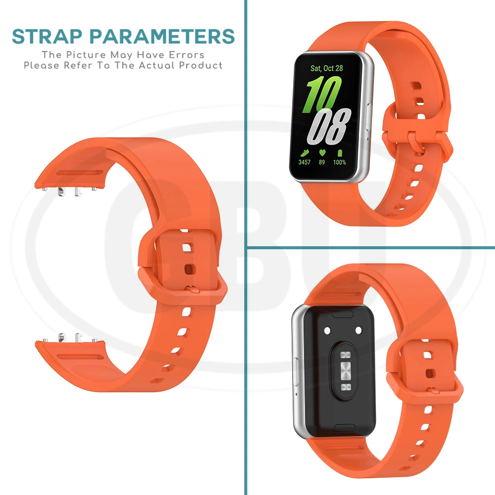 Samsung Galaxy Fit 3 / SM-R390 / Galaxy Fit3 / R390 / Smart Watch Silicone Sport Replacement Strap Band