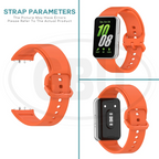 Samsung Galaxy Fit 3 / SM-R390 / Galaxy Fit3 / R390 / Smart Watch Silicone Sport Replacement Strap Band