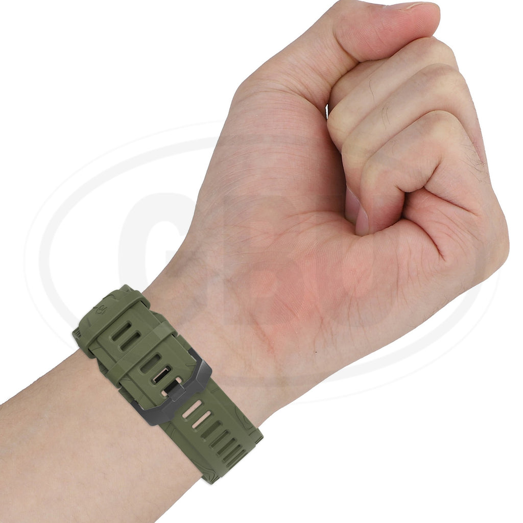 Compatible with Amazfit T Rex 3 / T-Rex 3 Strap Soft Silicone Strap Band (NOT ORIGINAL)