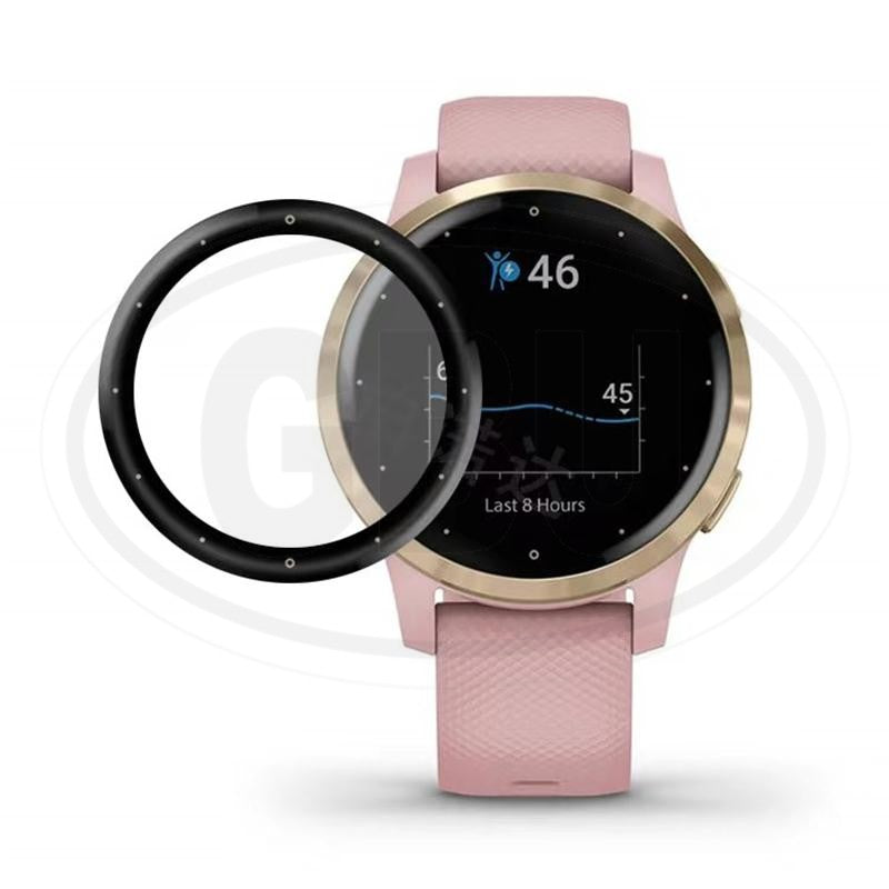 [2pcs] Garmin Vivoactive 4 / Vivoactive 4s / Vivoactive4 / Vivoactive4s / 3D Full Cover Screen Protector - Full Screen
