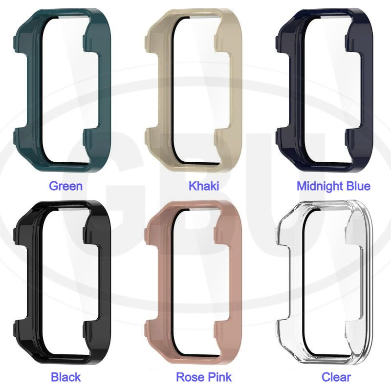 Realme Watch 3 / Realme Watch 3 Pro 2-in-1 Full Cover Case with Tempered Glass Protector Screen