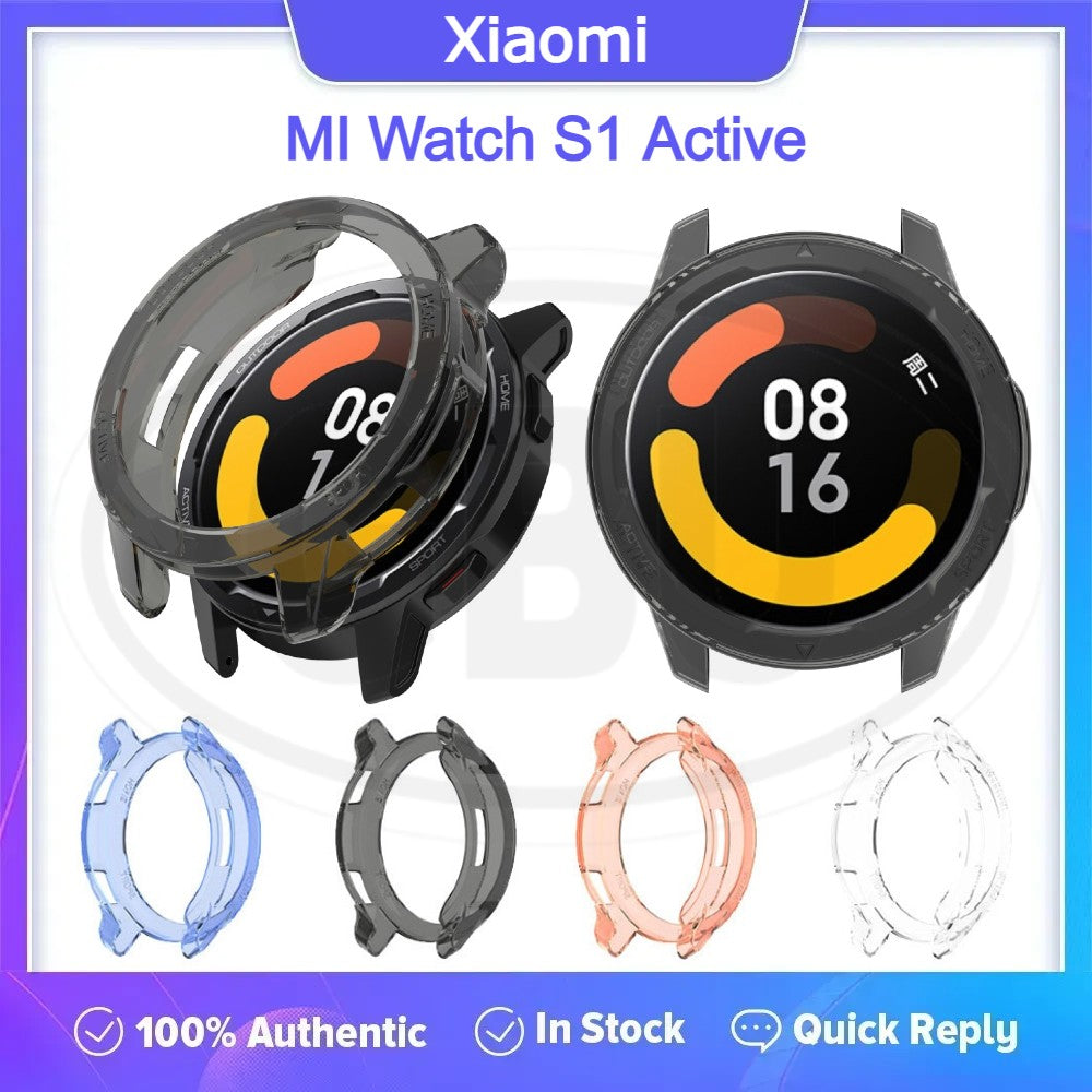 Xiaomi Watch S1 Active / MI Watch S1 Active TPU Half Cover Protector Case - No Screen