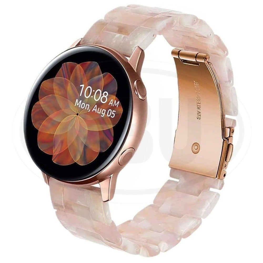 Resin Transparent Loop Watch Strap Band for model Amazfit / Coros / Fossil / Garmin / Huawei / Realme / Samsung / Xiaomi