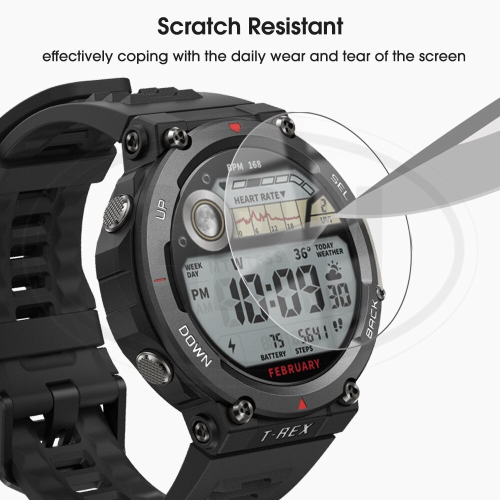 [2pcs] Amazfit T-Rex 2 / T Rex 2 Screen Protector HD Tempered Glass